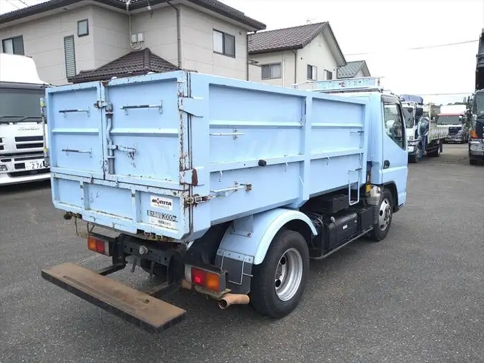 三菱 キャンター 小型 ダンプ 土砂禁 天蓋付きの中古トラック画像4