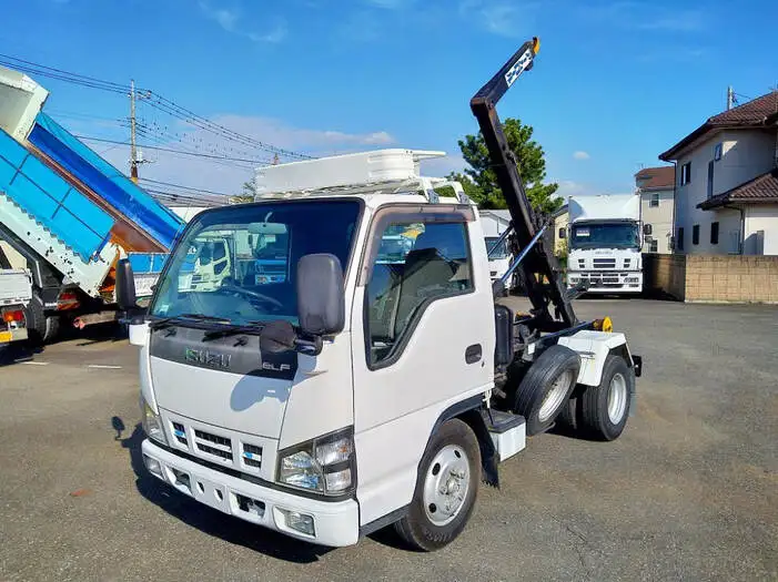 いすゞ エルフ 小型 アームロール ツインホイスト PB-NKR81ANの中古トラック画像6