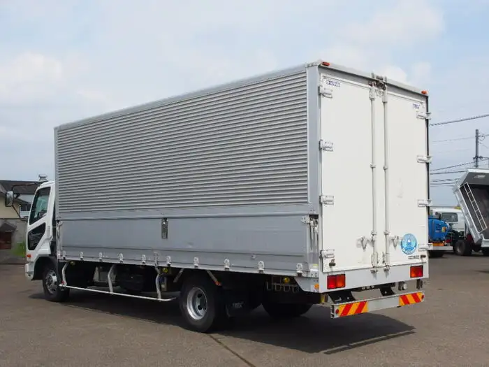 三菱 ファイター 中型/増トン ウイング 床鉄板 SKG-FK71Fの中古トラック画像3