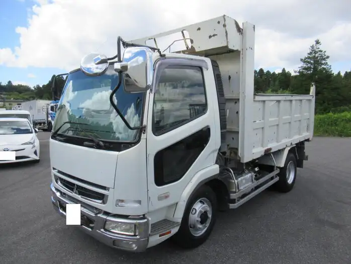 三菱 ファイター 中型/増トン ダンプ 土砂禁 PA-FK71Fの中古トラック画像1