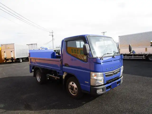 三菱 キャンター 小型 平ボディ パワーゲート 床鉄板の中古トラック画像2