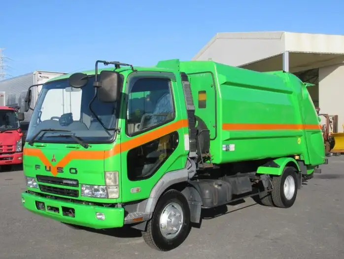 三菱 ファイター 中型/増トン パッカー車 プレス式 KK-FK71GEの中古トラック画像1