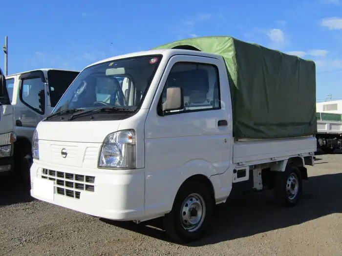 日産 クリッパー  平ボディ 幌 EBD-DR16Tの中古トラック画像1