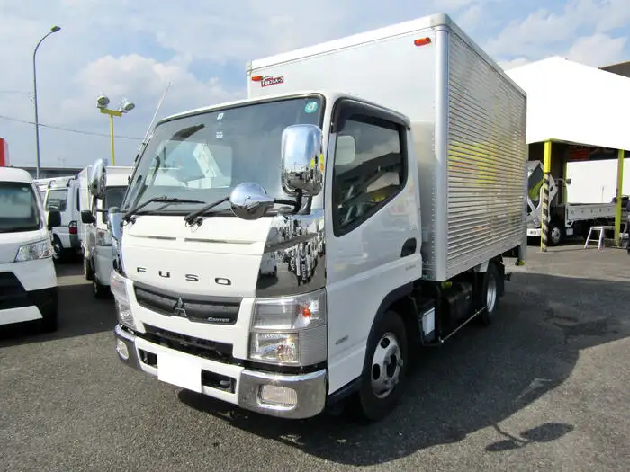三菱 キャンター 小型 アルミバン シャッター式 TKG-FDA20の中古トラック画像1