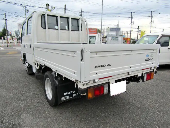 いすゞ エルフ 小型 平ボディ Wキャブ TKG-NJR85Aの中古トラック画像4