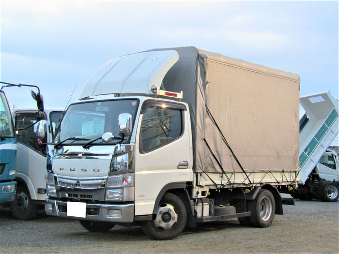 三菱 キャンター 小型 平ボディ パワーゲート アルミブロック の中古トラック【車両No.143798】