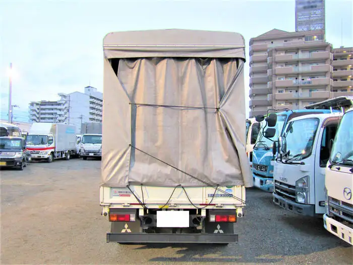 三菱 キャンター 小型 平ボディ 幌 TKG-FBA20の中古トラック画像5