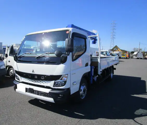 三菱 キャンター 小型 クレーン付 4段 ラジコン の中古トラック【車両No.116751】