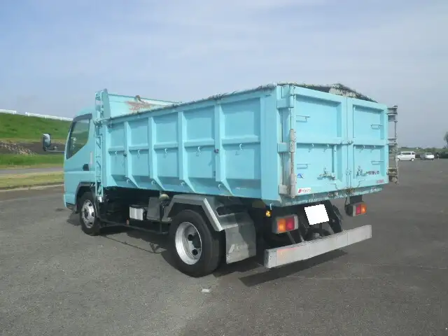 三菱 キャンター 小型 ダンプ ステンレス張り コボレーンの中古トラック画像4