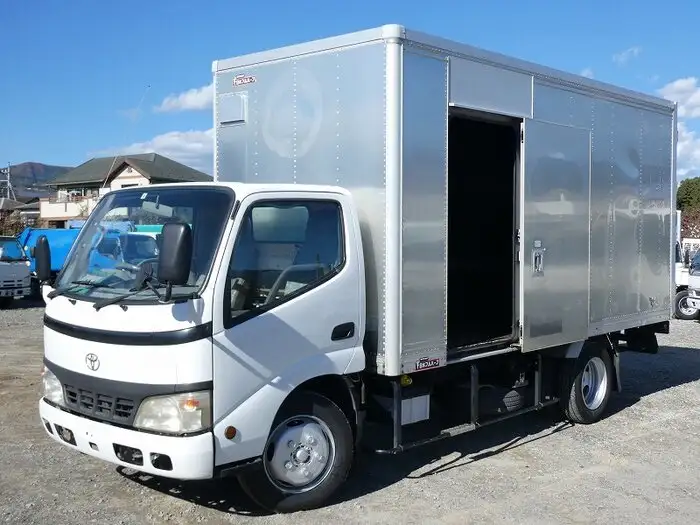 トヨタ ダイナ 小型 アルミバン サイドドア PB-XZU341の中古トラック画像1
