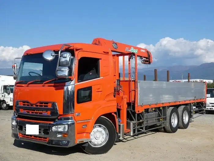 日産UD クオン 大型 クレーン付 4段 ラジコンの中古トラック画像1