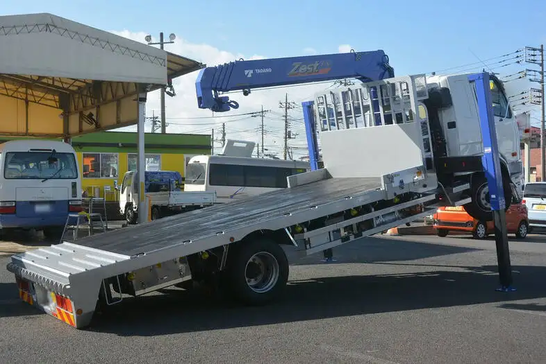 三菱 ファイター 中型/増トン 車両重機運搬 ラジコン フックインの中古トラック画像4