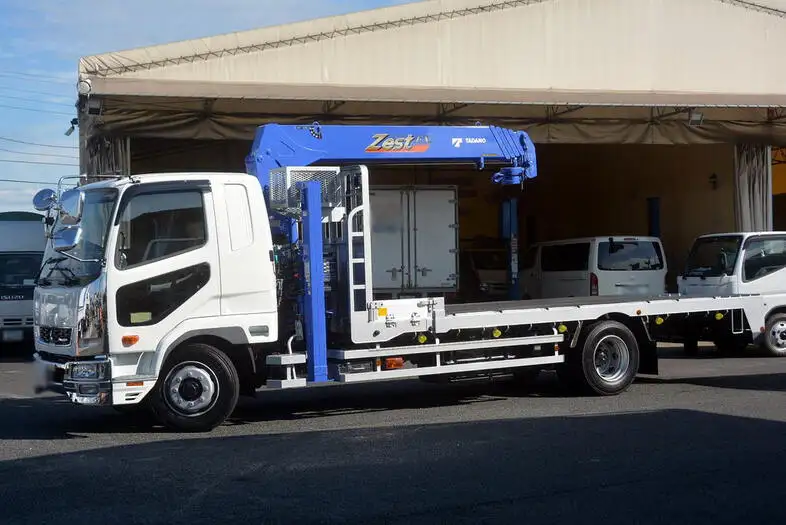 三菱 ファイター 中型/増トン 車両重機運搬 ラジコン フックインの中古トラック画像1