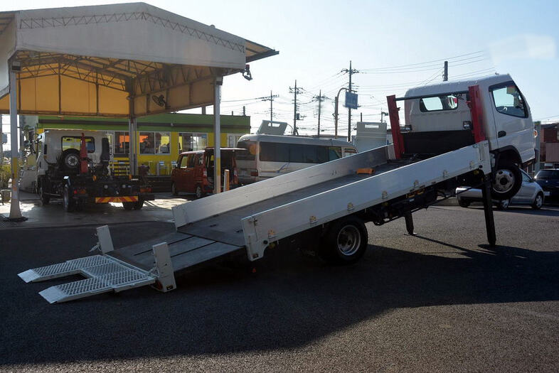 三菱 キャンター 小型 車輌重機運搬 ラジコン ウインチ|画像4