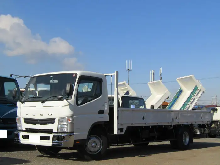 三菱 キャンター 小型 平ボディ TKG-FEC90 H26の中古トラック画像1