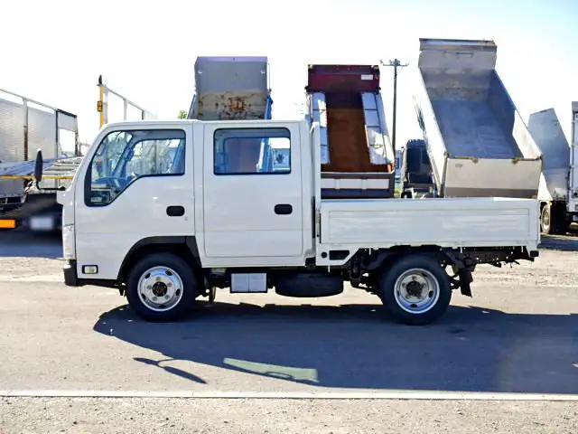 いすゞ エルフ 小型 平ボディ Wキャブ TPG-NJS85Aの中古トラック画像2