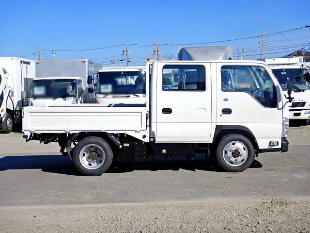 いすゞ エルフ 小型 平ボディ Wキャブ TPG-NJS85Aの中古トラック画像3
