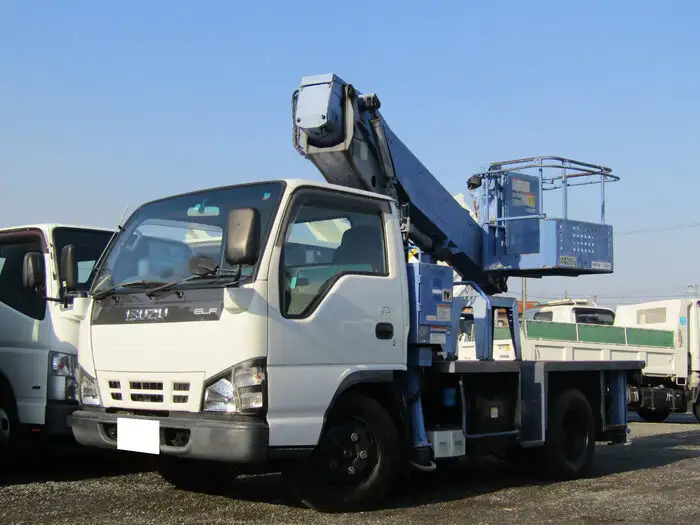 いすゞ エルフ 小型 高所・建柱車 高所作業車 PB-NKR81ANの中古トラック画像1