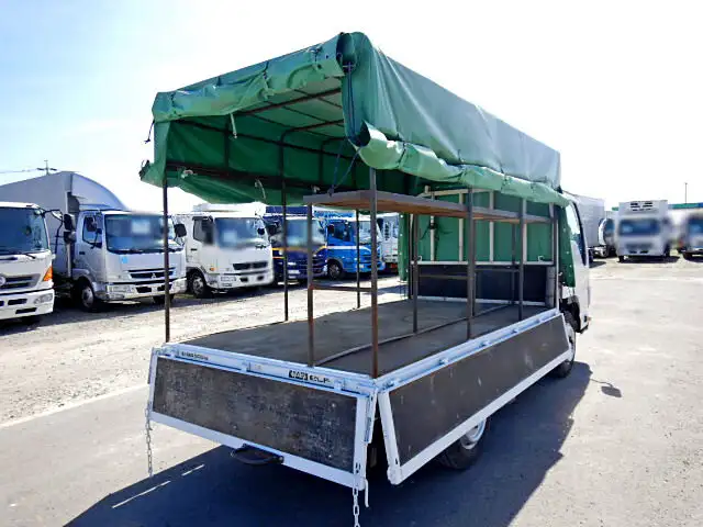 いすゞ エルフ 小型 平ボディ 幌 BKG-NHS85Aの中古トラック画像7