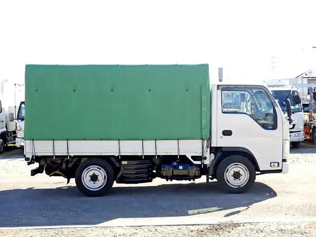 いすゞ エルフ 小型 平ボディ 幌 BKG-NHS85Aの中古トラック画像2