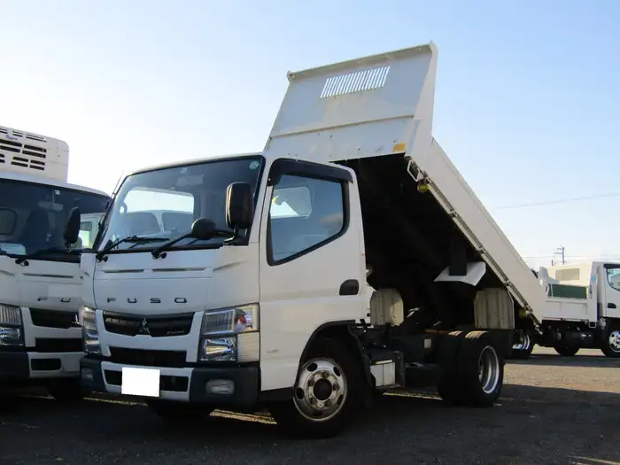 三菱 キャンター 小型 ダンプ TKG-FBA30 H27の中古トラック画像1