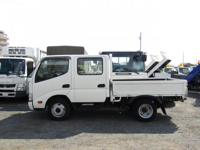 日野 デュトロ 小型 平ボディ Wキャブ SKG-XZU605Mの中古トラック画像3