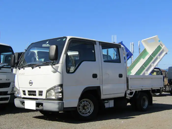 日産 アトラス 小型 平ボディ Wキャブ KR-AHR69の中古トラック画像1