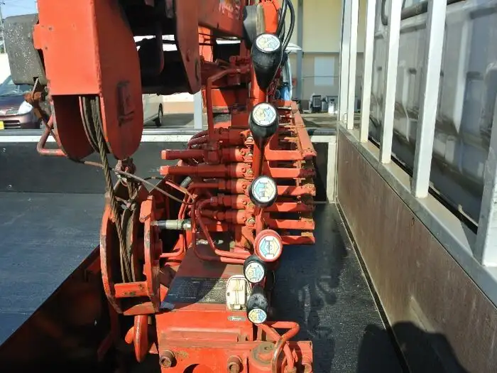 日産 アトラス 小型 クレーン付 床鉄板 3段の中古トラック画像7