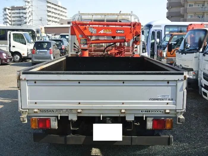 日産 アトラス 小型 クレーン付 床鉄板 3段の中古トラック画像5