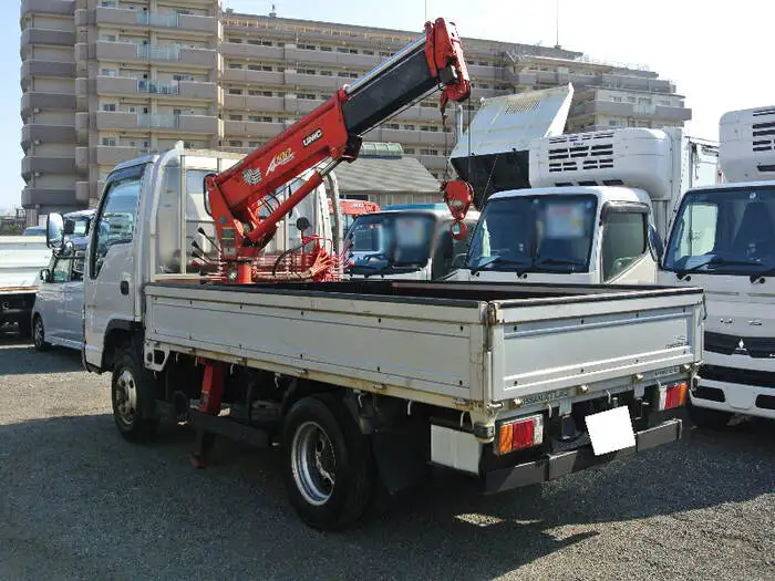 日産 アトラス 小型 クレーン付 床鉄板 3段の中古トラック画像4
