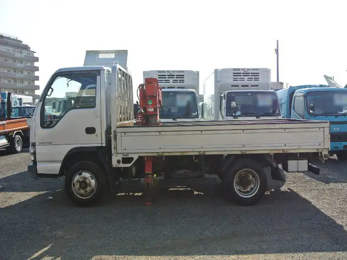 日産 アトラス 小型 クレーン付 床鉄板 3段の中古トラック画像3