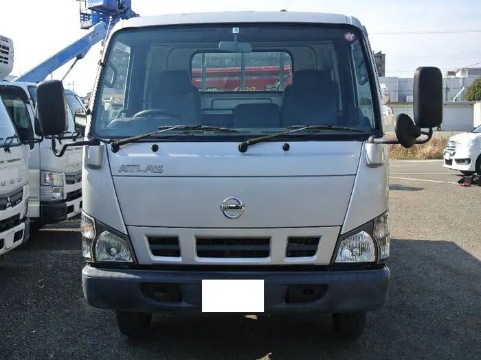 日産 アトラス 小型 クレーン付 床鉄板 3段の中古トラック画像2