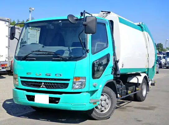 三菱 ファイター 中型/増トン パッカー車 プレス式 PDG-FK71Rの中古トラック画像1