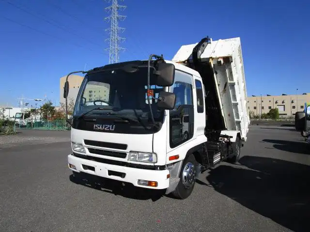 いすゞ フォワード 中型/増トン アームロール コンテナ付き ツインホイストの中古トラック画像1