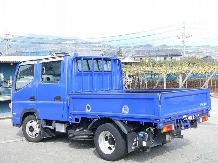 三菱 キャンター 小型 平ボディ Wキャブ TPG-FBA20の中古トラック画像2