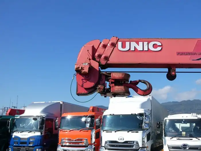 いすゞ エルフ 小型 クレーン付 3段 フックインの中古トラック画像9