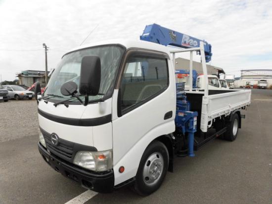 日野 デュトロ 小型 クレーン付 標準ロング