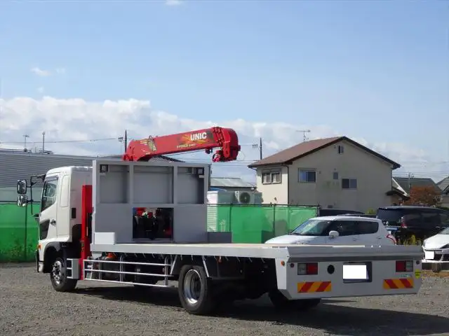 日野 レンジャー 中型/増トン 車両重機運搬 4段クレーン ラジコンの中古トラック画像5