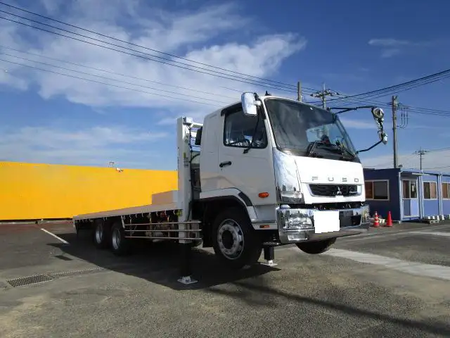 三菱 ファイター 中型/増トン 車両重機運搬 ウインチ ベッドの中古トラック画像2