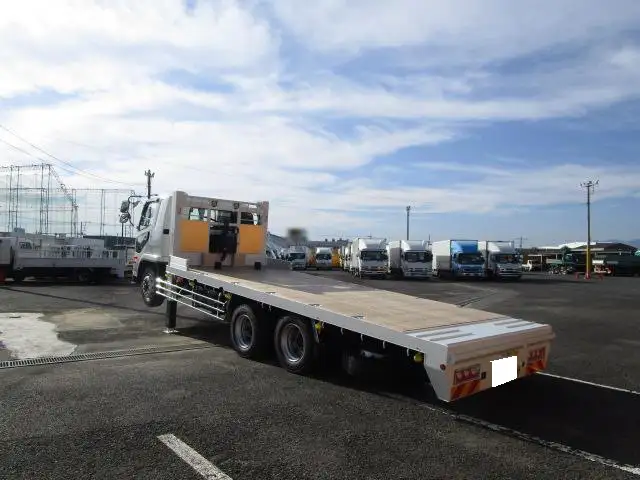 三菱 ファイター 中型/増トン 車両重機運搬 ウインチ ベッドの中古トラック画像3