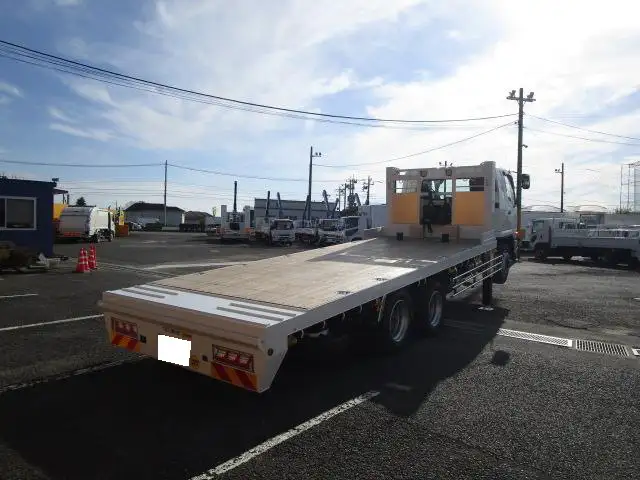 三菱 ファイター 中型/増トン 車両重機運搬 ウインチ ベッドの中古トラック画像4