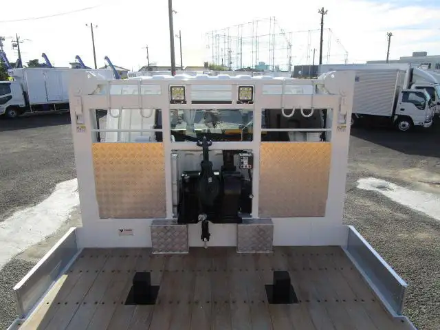 三菱 ファイター 中型/増トン 車両重機運搬 ウインチ ベッドの中古トラック画像6