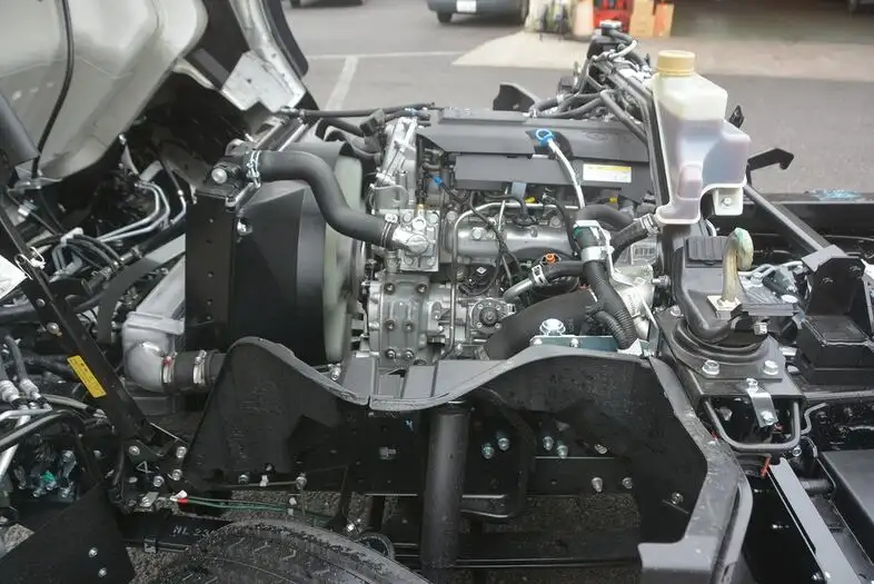 三菱 キャンター 小型 車両重機運搬 ラジコン ウインチの中古トラック画像16