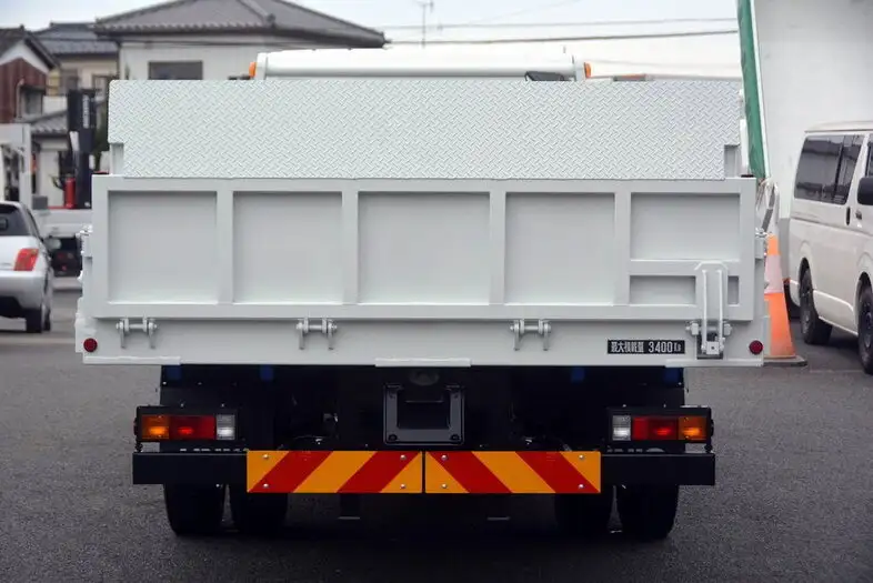 三菱 キャンター 小型 車両重機運搬 ラジコン ウインチの中古トラック画像4