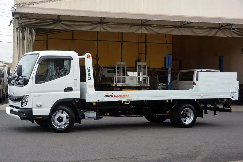 三菱 キャンター 小型 車両重機運搬 ラジコン ウインチの中古トラック画像1