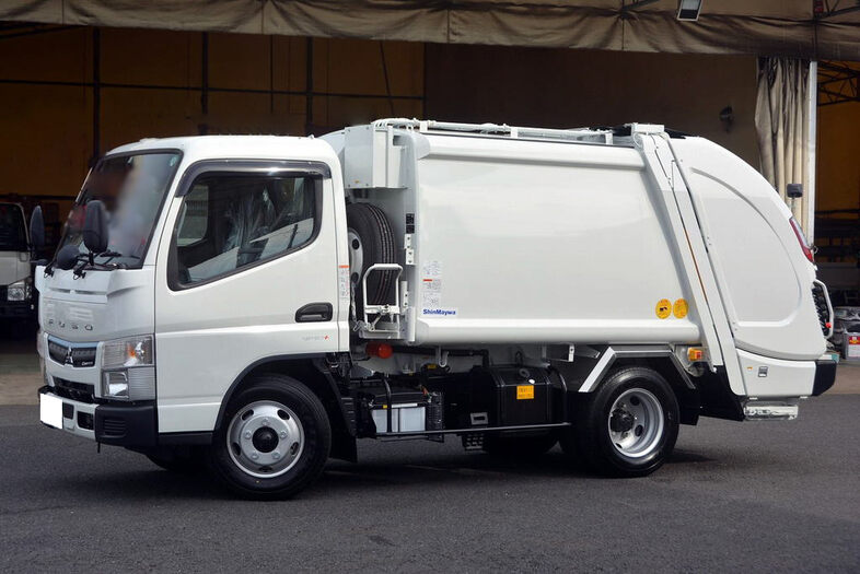 三菱 キャンター 小型 パッカー車 2PG-FEAV0