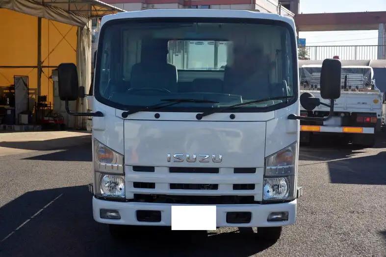 いすゞ エルフ 小型 平ボディ 床鉄板 TKG-NLR85ARの中古トラック画像2