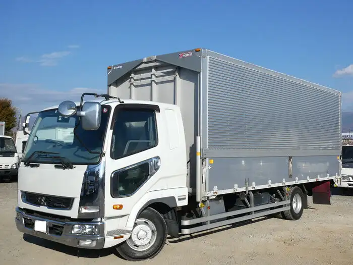 三菱 ファイター 中型/増トン ウイング エアサス ベッド の中古トラック【車両No.117872】