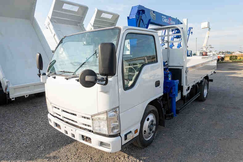 マツダ タイタン 小型 クレーン付 標準ロング BKG-LKR85AN