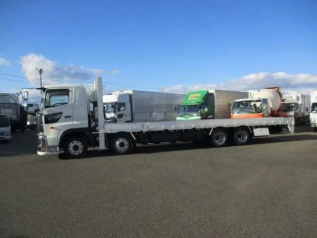 日野 プロフィア 大型 車両重機運搬 ウインチ エアサスの中古トラック画像3